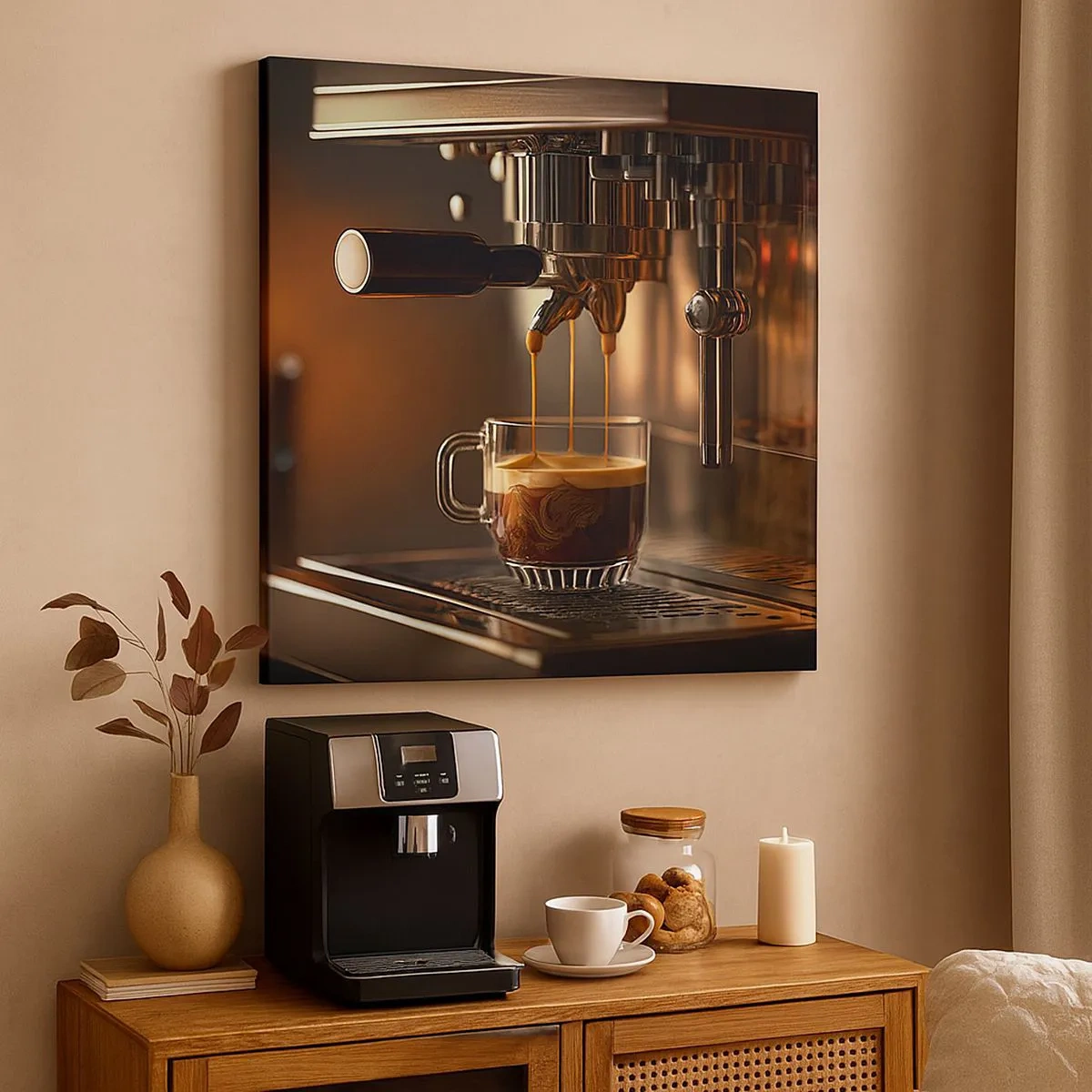 Quadro em tela - Uma mistura sensual - 30x30 cm